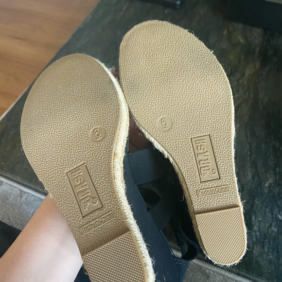 Black wedges- brand new never worn - Picture 3 of 5